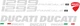 Replica Ducati 1299 Panigale S stickers , ducati 1299 decals , stickers 1299