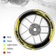 17 inch Vinyl Wheel Rim Stickers S21W For Yamaha FZ07 MT-07 18 19 20 21