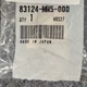 Honda OEM rubber grommet 83124-MN5-000