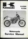 1993 Kawasaki KLX250R KLX250 Service Manual  99924-1165-01