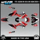 Graphics Kit for Suzuki DR-Z4S DR-Z4SM DRZ4SM 2025 2026 Icon-RED