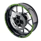 Green WILD Wheel Sticker 17 inch Rim For Yamaha FZ10 MT-10 18 19 20 21