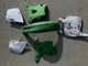 1998 Kawasaki KX 250 Front Fender,Plate,Radiator Cover, Plate Seat Side Cover.