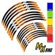 DOT Dirt Bike Rim Wraps Sticker For Honda XR 400R 96-04 99 00 01 02 03