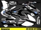 MX Decal Kit For Husqvarna FC/TC - NO FEAR