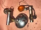 1976 HONDA Goldwing GL 1000 FRONT HEADLIGHT Bucket Lights MOUNT OEM HM-27M-S