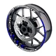RUN 17'' Rim Wheel Stickers Decal Kit For Yamaha FJ09 MT-09 Tracer 18-20 19
