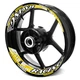 17 inch Vinyl Wheel Rim Stickers S29W For Yamaha FZ10 MT-10 18 19 20 21
