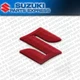 (2) NEW OEM SUZUKI "S" EMBLEM TANK DECALS 3D RAISED 990A0-94020