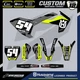 HUSQVARNA TC50 TC65 MOTOCROSS GRAPHICS CUSTOM MX GRAPHICS KIT 50 65 CAMO BLK