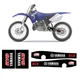 2005-2023 YAMAHA YZ250 YZ125 Fork and Swingarm Graphic Set Black Motocross Decal