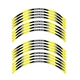 R01B For Honda CB 600F Hornet 07-14 Yellow Rim Stripes Kit Sticker 13 12 11 10 0