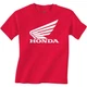 Honda Collection NP21S-Y3034-L Honda Wing Youth T-shirt