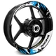 For Yamaha YZF-R1M 15-24 23 Wheel Inner Rim Stickers 17 inch S05W Light Aqua