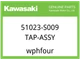 Kawasaki OEM Part 51023-S009 TAP-ASSY