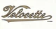 Velocette Motorcycle, Gold Mylar 3M Decal, Made In England, 6" x 3".