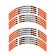 Orange STRIPE 17 inch Edge Rim Sticker For Yamaha MT07 18 19 20 21