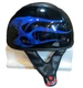 Fulmer AF-81 Half Helmet Size Small Part# AF-81 DOT  Black With Blue Color