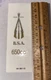 BSA Stacked Rifles 650 Gold Vinyl Cut Self Adhesive Transfer 44-00112 3&rdquo;