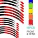 21" 18" A01B Stripe Dirt Bike Wheel Stickers For Honda CRF 230F 03-23 22 21 20