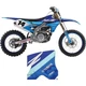 Factory Effex Candy Chrome Series Shroud/Airbox Graphics Kit - Yamaha - YZ
