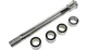 Drag Specialties 0214-1979 Chrome Axle Kit - Front