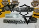 Genuine OEM Harley Vintage V-Logo Gas Fuel Tank Emblems Touring Softail Dyna