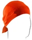 Zan Flydanna ORANGE HIGH VISIBILITY durag Headwrap doorag bandana skull cap Z142