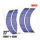 Blue W02B PVC Remoaveble Sticker For Yamaha MT03 MT-3 2018-2020 19