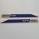 Side Panel Decals / Stickers for Yamaha MT10 x 2 - BLUE / SILVER