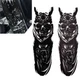 2x Front Fork Decal Medallion Nameplate Stickers For Harley Yamaha Honda Suzuki