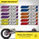 Honda CRF450L Swingarm Stickers Decals CRF450 Graphics kit dirtbike graphics
