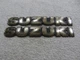 Suzuki NOS OEM Fuel Tank Emblems 68111-11400 Fits Many Models (2)