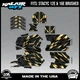 Graphics Kit for STACYC 12 EDRIVE and 16 EDRIVE BRUSHED Twitch Series - Gold