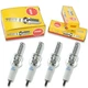 4pcs 03-04 KTM LC8 NGK Standard Spark Plugs 950 2 CylINDER Kit Set Engine uz