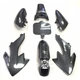 HongK Honda CRF XR XR50 CRF50 125CC Pit Dirt Bike Carbon Plastic Fender Body Wor