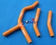 ORANGE HOSE FOR KTM 125 SX/SXS 2003-2006;200 EXC/MXC 03-04;125 EXC 2004 SILICONE