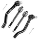 4Pcs Inner & Outer Tie Rods Ends For 16-23 Honda Pilot Fit Acura MDX 14-23
