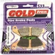 Goldfren S33 Carbon Front Left Brake Pads For Honda DALL'ARA XR 250 SM 2004