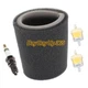 Air Filter Spark Plug for Yamaha Wolverine 450 YFM450Fx 4WD 2006 2007- 2009 2010