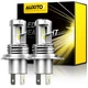 AUXITO 9003 H4 LED Headlight Bulbs Kit Replace Stock Halogen Hi &Low Beam Bright