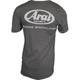 Arai Helmet T-Shirt - Dark Heather Gray - Medium 121564
