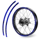 W01B MX Bikes Strips Rim Sticker Decal For BETA 390 RR-S 2017-2020