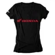 Factory Effex 16-88344 Honda Horizontal Women's T-Shirt Large, Black