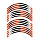 B01B For Honda CB400SF Super Four 2019-2020 Orange Rim Stripes Kit Sticker
