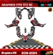 Yamaha YFZ 50 Graphics Kit Yamaha YFZ 50 YFZ 50 Decal Yfz Stickers ATV