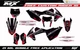 Fit KTM XCW XCFW EXC EXCF 2017 to 2019 & SX SXF XC XCF 2016 to 2018 graphic kit