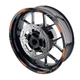 L02B For Honda CBF190 R 2020-2021 Orange 17'' Rim Wheel Sticker
