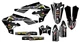 2019-2022 YZ 450 FX PODIUM Black Senge Graphics Kit Compatible with Yamaha