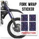 For Honda CRF450L CRF250M CRF250L Fork Wrap Sticker TT017
